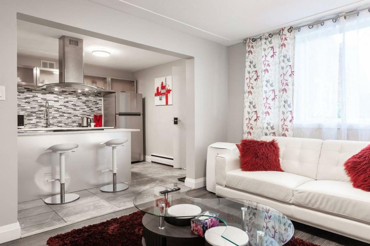 Entire 2 Bedroom Apartment Uptown Waterloo - E1 Luaran gambar